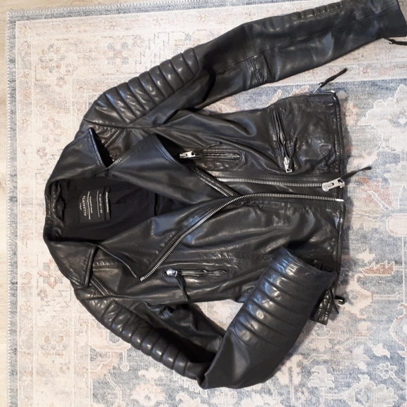 All Saints Jackets & Blazers - All saints leather jacket